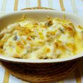柚子杏☆'s cooksnap of when they made ホクホク☆鶏とキノコのポテトグラタン.