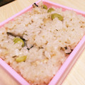 fuzishiki's cooksnap of when they made 豚そぼろと舞茸の炊き込みごはん ♪♪.