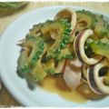 えみんちゅ＊'s cooksnap of when they made イカとゴーヤのかぼす味噌和え.