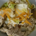 ソエ★'s cooksnap of when they made 白菜と人参と豚こま切れ肉の簡単炒め.