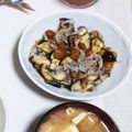 miki_128's cooksnap of when they made お婆ちゃん直伝☆茄子となめこの生姜和え♬.