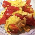 きおか's cooksnap of when they made 卵のトマトの炒めもの（ナンプラーで★）.