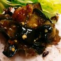 ku_mi_2372's cooksnap of when they made ナスの甘辛佃煮風☆ごはん/豆腐に☆.