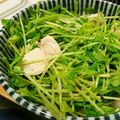 masudake's cooksnap of when they made 超簡単☆鶏胸肉と豆苗の塩こんぶ和え.