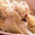 catbear's cooksnap of when they made キャベツとしらすのパスタ.