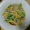 kikulinn's cooksnap of when they made ハムときゅうりの中華風サラダ.
