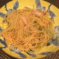 新人くまこ's cooksnap of when they made ミツバの香りのパスタ.