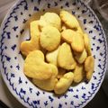 nya．'s cooksnap of when they made ホケミで簡単★さつま芋クッキー.