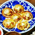 しー坊mama's cooksnap of when they made 簡単一品✿ぎょうざの皮で納豆キムチピザ♪.