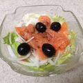 ふぁむ君's cooksnap of when they made スモークサーモンとレタスのサラダ.