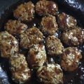 クックRJJ7XY☆'s cooksnap of when they made お弁当の鉄板！一口煮込みハンバーグ.