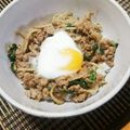またんぱ's cooksnap of when they made 豚ひき肉そぼろの大葉ージョン.