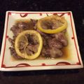 パパdeさつき's cooksnap of when they made ハツの塩レモン炒め☆おつまみ.