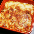 achanuha's cooksnap of when they made 茄子とポテトのチーズ焼き☆ムサカ風.