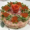 結夢夢's cooksnap of when they made お祝い事に☆簡単生ハムケーキ寿司☆.