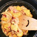 taccaket's cooksnap of when they made さつま芋とベーコンのマヨカレー炒め.