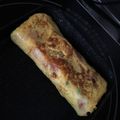 たまのじゃく's cooksnap of when they made お弁当に☆簡単♪ネギとベーコンの卵焼き.