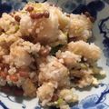 ゆかちゃん♡'s cooksnap of when they made 焦がし味噌マヨの納豆チャーハン.