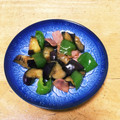 クック3JRIDA☆'s cooksnap of when they made 簡単！なすとピーマンとベーコンの炒め煮.