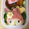 ともーこじ's cooksnap of when they made 【ｷｬﾗ弁】マイメロ弁当♥.