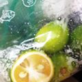 kazuuuamtg's cooksnap of when they made 簡単大量消費にも♡塩かぼす・すだち.