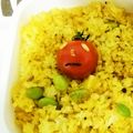 ちぃ兄やん's cooksnap of when they made お弁当にも！！マヨカレーご飯！！簡単！！.