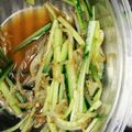 あい殿's cooksnap of when they made 混ぜていくだけ♡もやしきゅうりナムル.