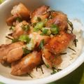 koara☺'s cooksnap of when they made 鶏もも肉の甘辛丼☆簡単.