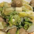 クックXJZR7R☆'s cooksnap of when they made 簡単！白菜の中華丼.