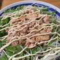 うんのぞのぞ's cooksnap of when they made 簡単！節約！水菜ともやしのさっぱりサラダ.