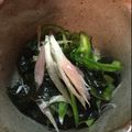 あさ☆まさ's cooksnap of when they made わかめピーマンみょうが浅漬け ダイエット.