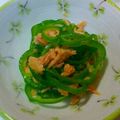 ちょびちろ's cooksnap of when they made 食感やみつき！ピーマンとツナの簡単サラダ.