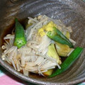 きっかママ's cooksnap of when they made あぶり茄子とエノキのさっぱり☆ポン酢和え.