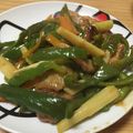 yuichara☆'s cooksnap of when they made 節約☆簡単！チンジャーロース.