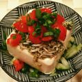 あーこ姐's cooksnap of when they made しらすと青のりで☆ペペロン冷奴.