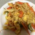 12aloe26's cooksnap of when they made ピーマンと人参と卵の味噌炒め☆.