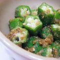 キャシーキャサリン's cooksnap of when they made おくらの胡麻和え☆.