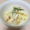 21歳mama☆'s cooksnap of when they made 簡単!さつまいもとﾘﾝｺﾞのｻﾗﾀﾞ.