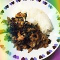 K0A9O0R8U♪'s cooksnap of when they made ✿豚肉の甘味噌大葉炒め✿.
