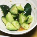 きゃりーまみゅまみゅ's cooksnap of when they made ちょー簡単♪麺つゆで激うまきゅうり♪.
