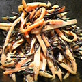 uma4's cooksnap of when they made ごぼうとひじきのサラダ.