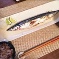 クックFMSLPF☆'s cooksnap of when they made 【魚の塩焼き】秋刀魚の塩焼き.