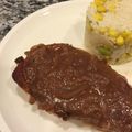 にことん's cooksnap of when they made ポークソテー　本格☆あめ色たまねぎソース.
