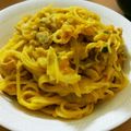 桃壱＊'s cooksnap of when they made かぼちゃのクリームパスタ☆.