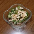 ｓｉｏ's cooksnap of when they made ♪豆腐とおくらの和えもの♪.