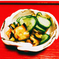 sonosa's cooksnap of when they made ☆ナスとキュウリと茗荷の即席漬け☆　　　.