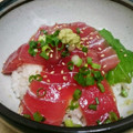 necoyan's cooksnap of when they made とろろが合う〜まぐろ漬け丼☆.