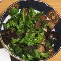 yoshwave's cooksnap of when they made 簡単中華♡茄子とパクチ−の甘辛中華炒め.