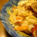 mikkusan's cooksnap of when they made 焼肉のたれで肉野菜炒め。.
