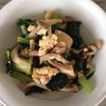 mic_azul's cooksnap of when they made 後一品に＊小松菜としめじのサッと炒め.